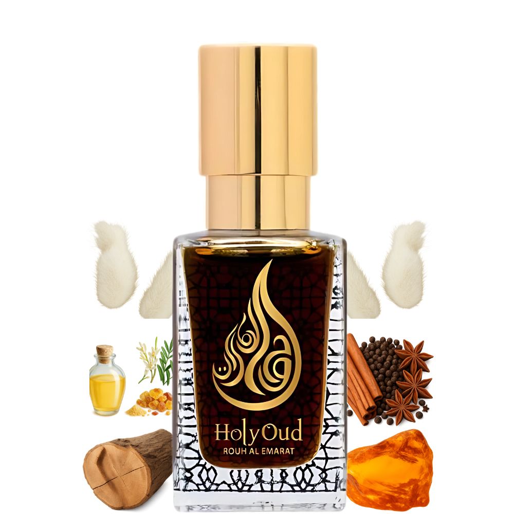Holy Oud Rouh Al Emarat Oil Perfume For Men 15ML
